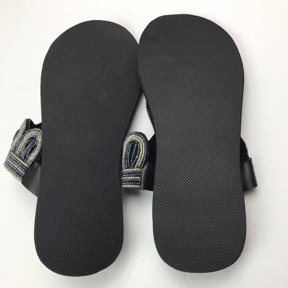 Her Best Foot Forward | Beaded Flip Flop Sandal 7 - Picture 4 of 6